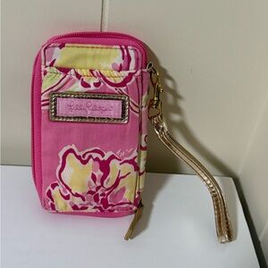 Lilly Pulitzer Pink and Yellow Floral Phone Case